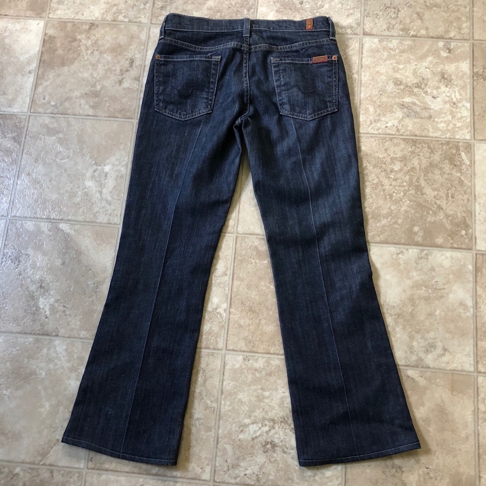 7 For All Mankind BOOTCUT Size 26 Inseam 26.5 - Picture 3 of 5